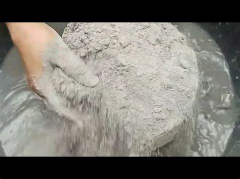 ASMR SAND CEMENT SLABS WATER DIPPING CRUMBLE IN LOTS Of WATER YouTube