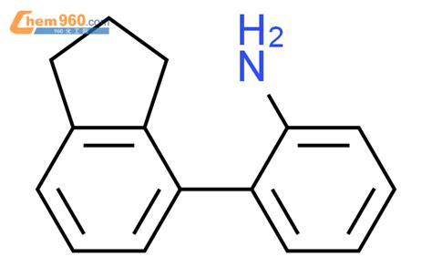 849799 90 2 BENZENAMINE 2 2 3 DIHYDRO 1H INDEN 4 YL 化学式结构式分子式mol