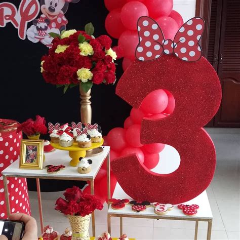 Fiesta De Minnie Mouse Roja Guía Para Su Decoración Fiesta De