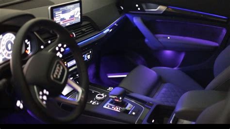 Audi Q Ambient Led Interior Lighting Plus Package Review Home Decor