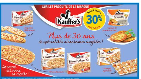 Promo Les Produits De La Marque Kauffer S Chez E Leclerc Express