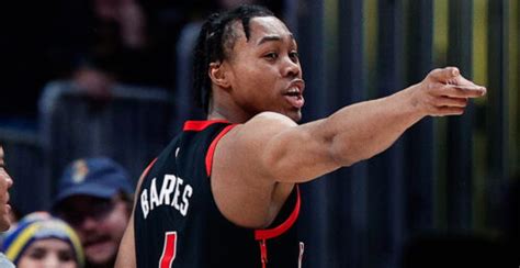 Raptors Scottie Barnes Offers End Of Season Injury Update Offside