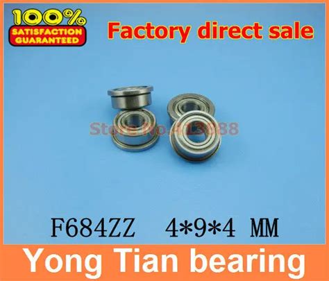 F Zz Flange Bearing X X Mm Abec Pcs Flanged F Z Zz Ball