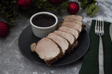 Pork Tenderloin With Blackberry Port Sauce The Licious Recipes