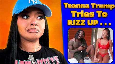 Teanna Trump Tries To Rizz Up Kai Cenat Reaction Youtube