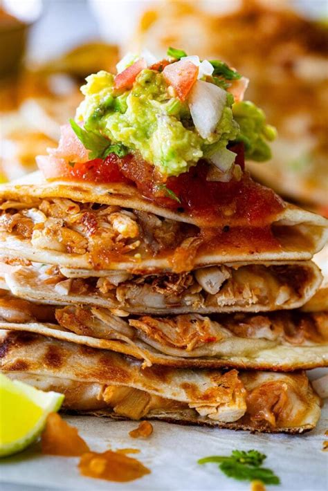 Leftover Turkey Quesadillas