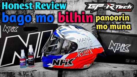 Honest Review Nhk Gpr Tech Helmet Cheapest Racing Helmet Youtube