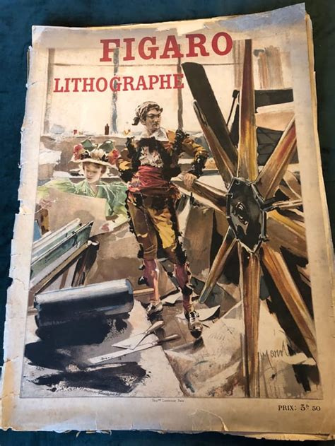 Collectif Le Figaro Lithographe Centenaire De La Lithographie