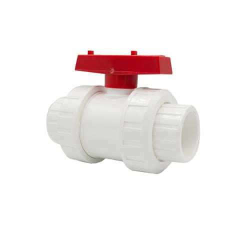 AMERICAN VALVE Pvc Sch 40 1 1 2 In Socket Ball Valve At Lowes