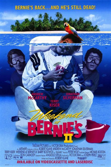 Weekend At Bernies 2 1993 11x17 Movie Poster Walmart