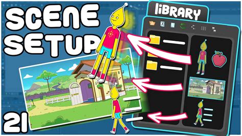 Scene Setup Library And Templates Toon Boom Harmony Tutorial Part