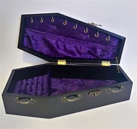 Vampire Coffin Jewelry Box Gothic Coffin Jewelry Box Brass Etsy