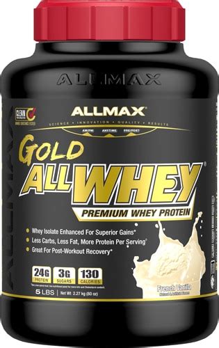 Allmax Nutrition Gold Allwhey Premium Whey Protein Powder French