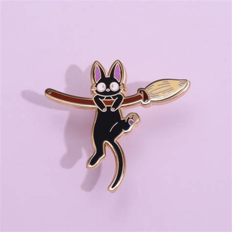 Kikis Delivery Service Enamel Pin Jiji Kawaii Pen Shop