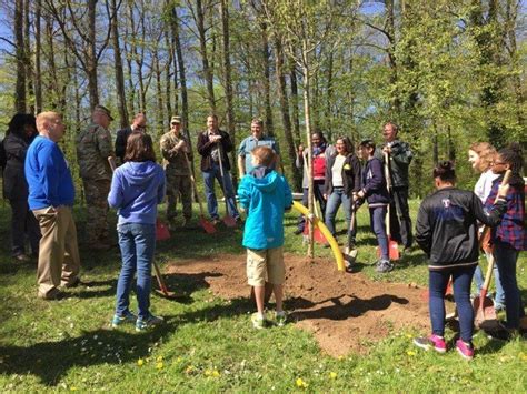 Tree Planted At Patch Middle School For Earth Day