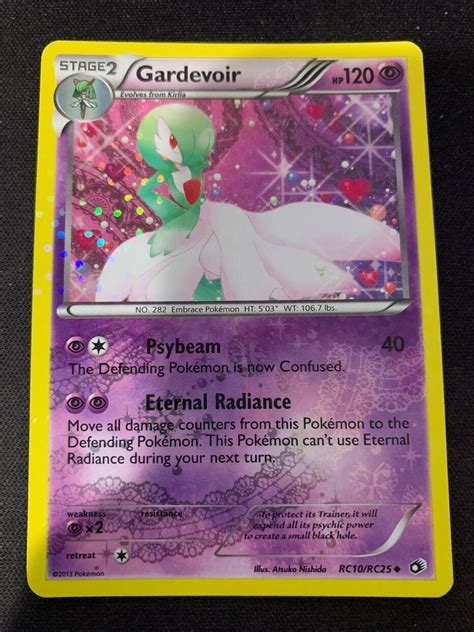 Pokemon Gardevoir Rc10rc25 Holo Uncommon Legendary Treasures Lightly Played Ebay