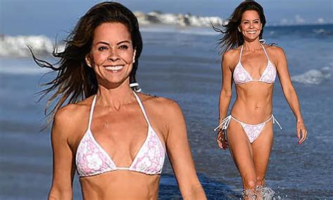 Brooke Burke Flaunts Her Bikini Body In Malibu After Revealing She