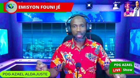 EMISYON FOUNI JE 02 12 2022 TOUT MOUN SEZI TANDE KOZE A MEZANMI YouTube