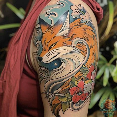 Unleashing the Mystical Powers: Exploring the Fascinating World of Kitsune Tattoos: 86 Designs ...