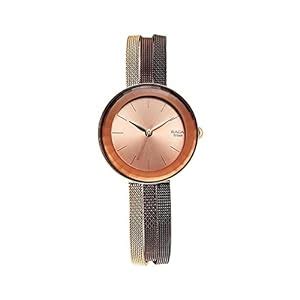 Titan Analog Brown Dial Women S Watch Wm Km Amazon In