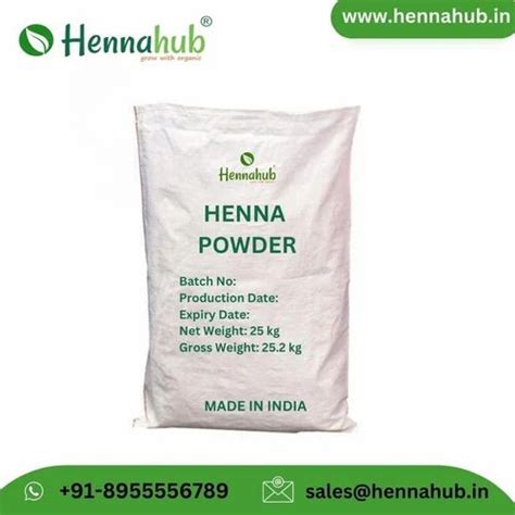 Best Wholesaler In India Natural Henna Powder Good Quality Good Price