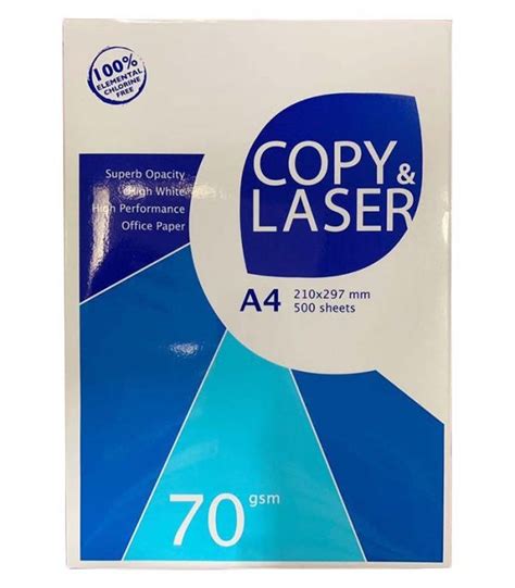 Copy Laser A Paper Sheets Gsm Degrocery