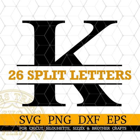 Monogram Alphabet Svg Fonts for Cricut Silhouette Font Svg Png Files ...