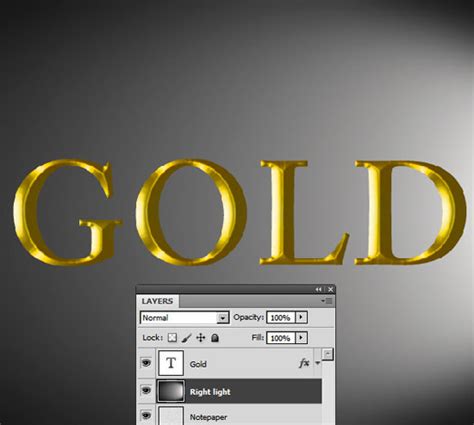 Tạo hiệu ứng chữ mạ vàng Gold Text Effect trong Photoshop Viết chữ