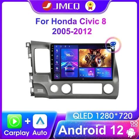 Jmcq Android Car Radio Multimedia Video Player Navigation Gps For Honda