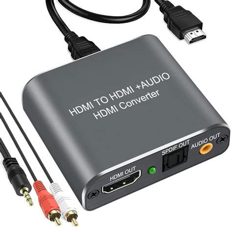 Extractor De Audio Hdmi K Hdiwousp Hdmi A Hdmi Conector Ptico