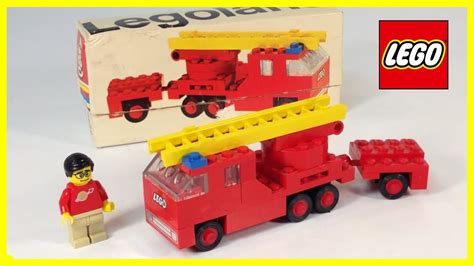 LEGO 640 Fire Truck vintage 1971 set! Legoland pre town or city - YouTube