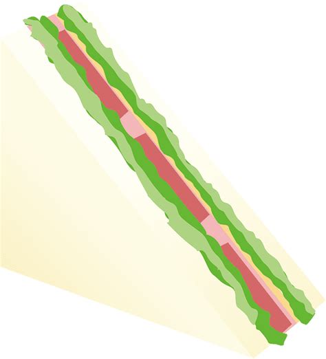 Sandwich clipart transparent for kids - Clipart World