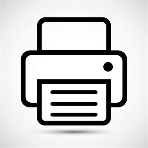 Printer Icon Vector Art, Icons, and Graphics for Free Download