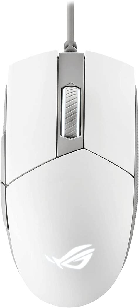 Asus Rog Strix Impact Ii Moonlight White Souris Gaming Filaire