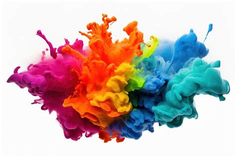 Color Splash White Background Creativity Premium Photo Rawpixel