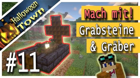 Grabstein Ideen Halloween Town Mach Mit Minecraft