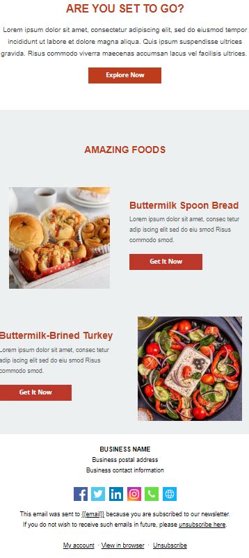 Best Thanksgiving Email Templates from MailBluster