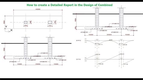 Design Of Combined Footing Youtube