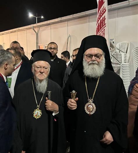 The Ecumenical Patriarch In The Earthquake Affected Areas Of Turkey