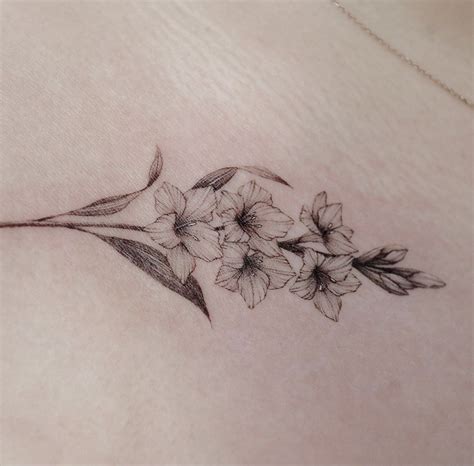 Gladiolus Tattoo Ideas That Are Blooming Great Artofit