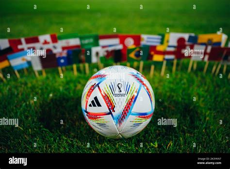 Fifa Soccer Ball On Grass