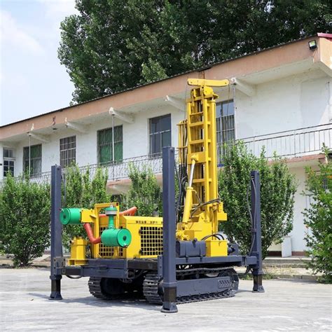 Top Drive Head Hydraulic Portable Borehole Water Well Drilling Machine