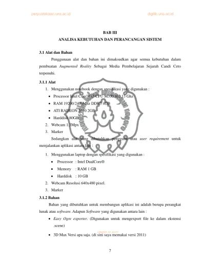 Bab Iii Analisa Kebutuhan Dan Perancangan Sistem