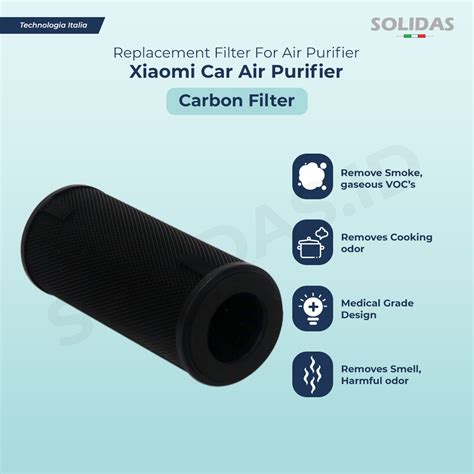 Replacement Filter Air Purifier Xiaomi Car Air Purifier / Carbon ...