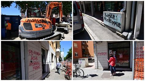 Vandali Al Circolo Pd Di Bologna Dopo Gli Scontri Al Parco Don Bosco E