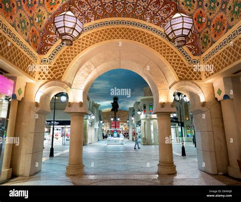 Arches Ibn Battuta Shopping Mall Duba Mirats Arabes Unis Photo