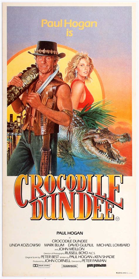 Crocodile Dundee ดีไม่ดี ข้าก็ชื่อดันดี 1986 Crocodile Dundee