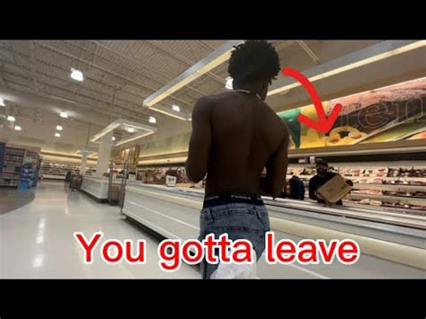 He Almost PRESSED US For Being NAKED IN STORES YouTube