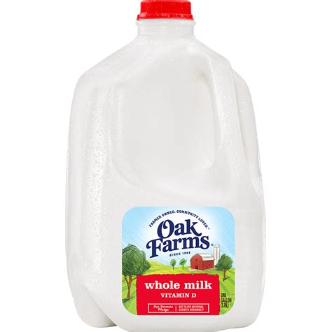 1 Gallon Whole Milk Nutrition Facts