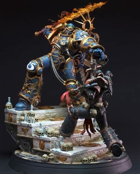 Hmo Guilliman Finished 1 Warhammer Paint Warhammer 40k Artwork